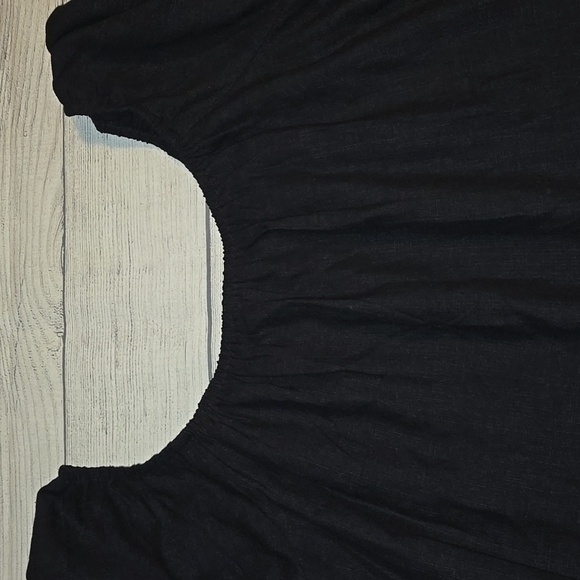 ASOS Women's Off the Shoulder Blouse Black Size 14 NWOT - Picture 3 of 7